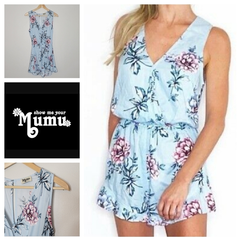 Show Me Your Mumu Riri‎ Romper Wildflower Breeze Size Small